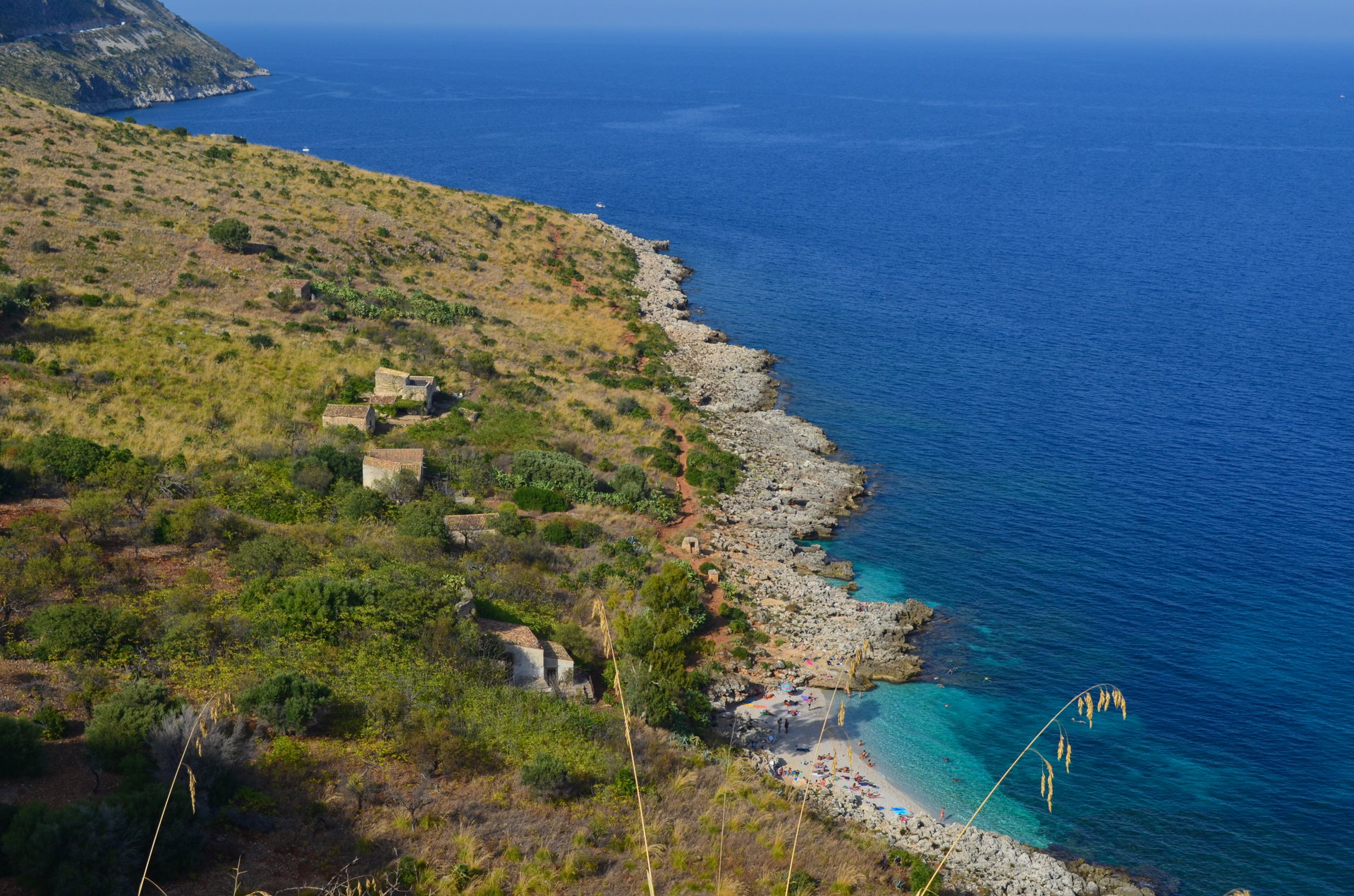 Cala dell’Uzzo, Cala dell’Uzzo beach, best beach of sicily, best beach of zingaro, zingaro nature reserve beaches, italy beaches, zingaro