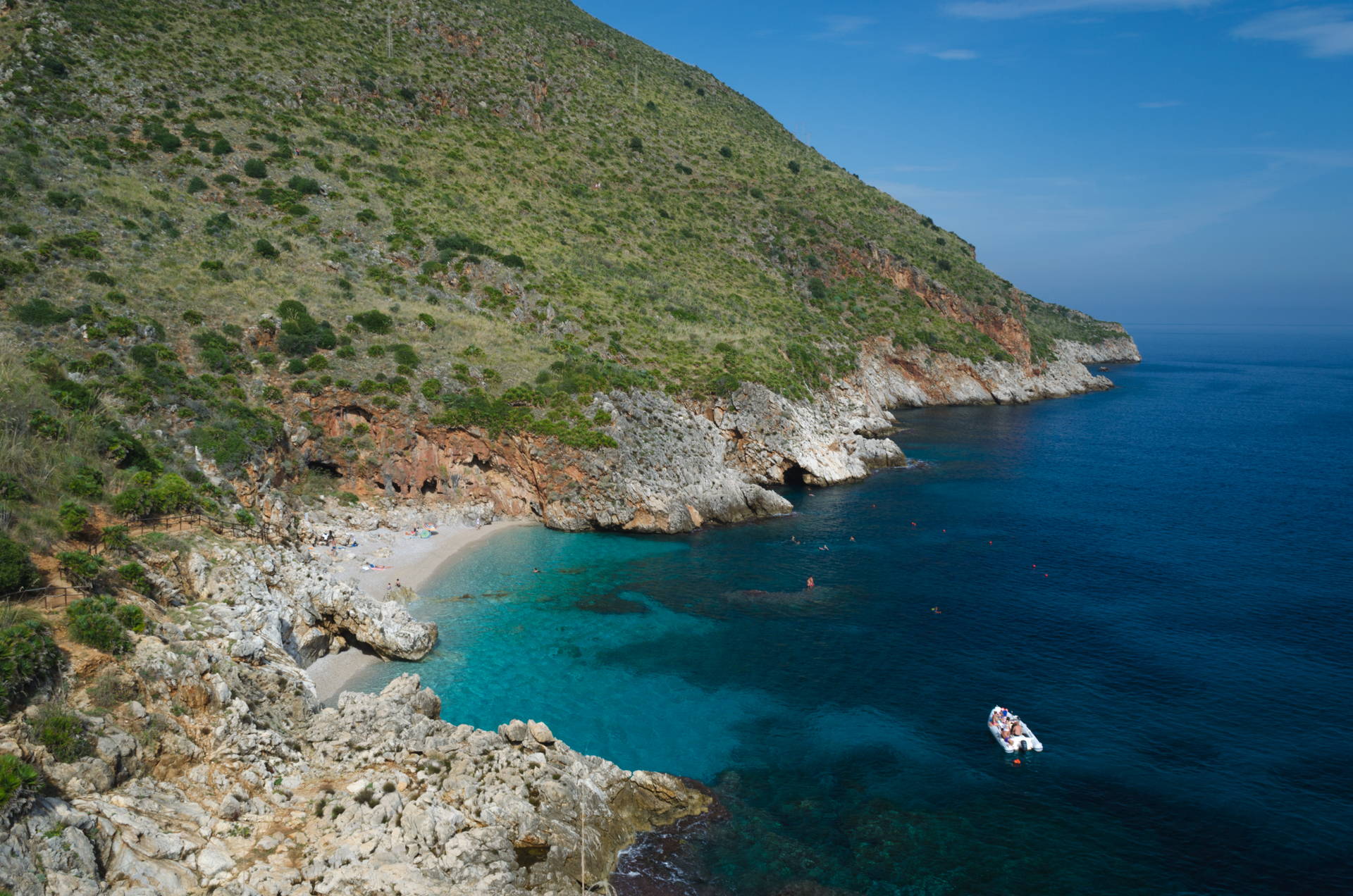 cala capreria, bay capreria, capreria, zingaro capreria, zingaro nature reserve, zingaro nature reserve beaches, best beach of zingaro nature reserve, zingaro best beach